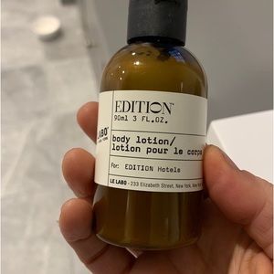 New 3 oz edition hotel le Labo lotion